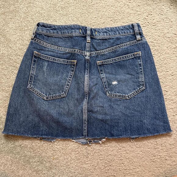 Free People We the Free denim mini skirt - Size 28 - Picture 3 of 3